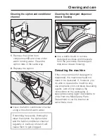 Preview for 31 page of Miele W 1513 Operating Instructions Manual