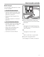 Preview for 17 page of Miele W 1514 Operating Instructions Manual