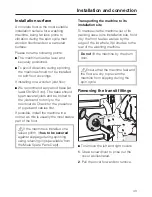 Preview for 43 page of Miele W 1514 Operating Instructions Manual