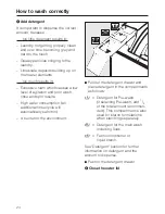 Preview for 24 page of Miele W 163 Operating Instructions Manual