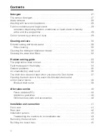 Preview for 4 page of Miele W 1714 Operating Instructions Manual