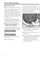 Preview for 18 page of Miele W 1714 Operating Instructions Manual