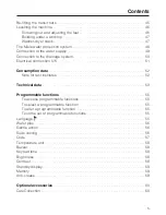 Preview for 5 page of Miele W 1716 Operating Instructions Manual