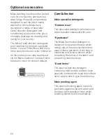 Preview for 60 page of Miele W 1716 Operating Instructions Manual