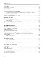 Preview for 4 page of Miele W 1724 Operating Instructions Manual