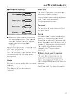 Preview for 19 page of Miele W 1724 Operating Instructions Manual