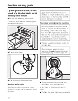 Preview for 44 page of Miele W 1724 Operating Instructions Manual