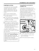 Preview for 49 page of Miele W 1724 Operating Instructions Manual