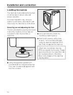 Preview for 52 page of Miele W 1724 Operating Instructions Manual