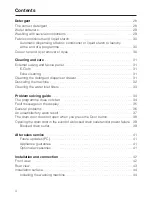 Preview for 4 page of Miele W 1740 Operating Instructions Manual