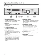 Preview for 10 page of Miele W 1740 Operating Instructions Manual