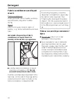 Preview for 30 page of Miele W 1740 Operating Instructions Manual