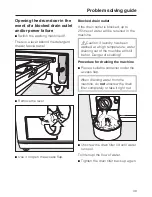 Preview for 39 page of Miele W 1740 Operating Instructions Manual