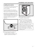 Preview for 47 page of Miele W 1740 Operating Instructions Manual