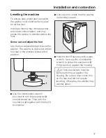 Preview for 7 page of Miele W 1753 Installation Instructions Manual