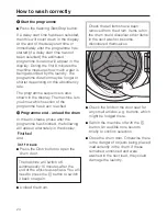 Preview for 24 page of Miele W 1901 WPS Operating Instructions Manual