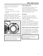 Preview for 53 page of Miele W 1901 WPS Operating Instructions Manual