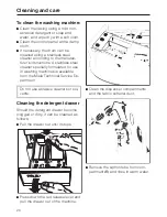 Preview for 20 page of Miele W 1903 Operating Instructions Manual