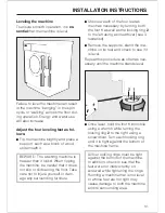 Preview for 31 page of Miele W 1903 Operating Instructions Manual