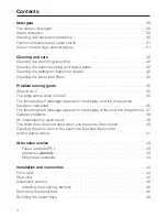 Preview for 4 page of Miele W 1913 Operating Instructions Manual