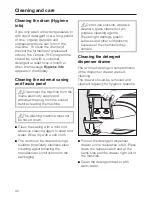 Preview for 32 page of Miele W 1913 Operating Instructions Manual