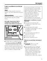 Preview for 35 page of Miele W 1914 Operating Instructions Manual