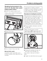 Preview for 45 page of Miele W 1914 Operating Instructions Manual