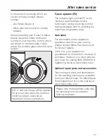 Preview for 47 page of Miele W 1914 Operating Instructions Manual