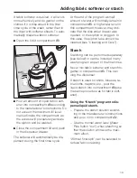 Preview for 13 page of Miele W 1918A Operating Instructions Manual