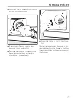 Preview for 23 page of Miele W 1918A Operating Instructions Manual