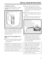 Preview for 33 page of Miele W 1918A Operating Instructions Manual