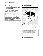 Preview for 10 page of Miele W 1930I Operating Instructions Manual