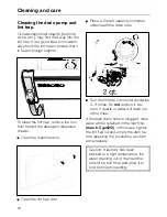 Preview for 22 page of Miele W 1930I Operating Instructions Manual