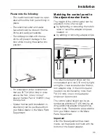 Preview for 35 page of Miele W 1930I Operating Instructions Manual