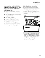 Preview for 39 page of Miele W 1930I Operating Instructions Manual