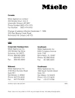 Preview for 52 page of Miele W 1930I Operating Instructions Manual