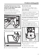 Preview for 39 page of Miele W 2104 Operating Instructions Manual