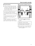 Preview for 23 page of Miele W 211 Operating Manual