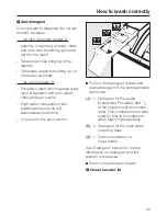 Preview for 25 page of Miele W 211 Operating Manual