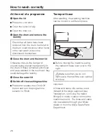 Preview for 28 page of Miele W 211 Operating Manual