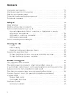 Preview for 4 page of Miele W 2122 Operating Instructions Manual