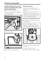 Preview for 40 page of Miele W 2122 Operating Instructions Manual