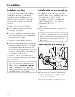 Предварительный просмотр 46 страницы Miele W 2129 Operating Instructions Manual