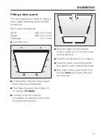 Предварительный просмотр 51 страницы Miele W 2129 Operating Instructions Manual