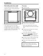 Предварительный просмотр 52 страницы Miele W 2129 Operating Instructions Manual