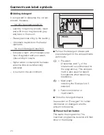 Предварительный просмотр 24 страницы Miele W 2203 Operating Instructions Manual