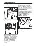 Предварительный просмотр 42 страницы Miele W 2203 Operating Instructions Manual