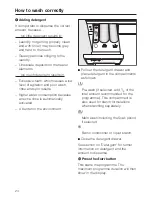 Preview for 24 page of Miele W 2209I Operating Instructions Manual