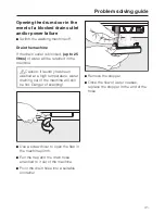 Preview for 41 page of Miele W 2209I Operating Instructions Manual