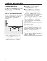 Preview for 50 page of Miele W 2209I Operating Instructions Manual